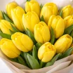 Лучик солнца - букет из желтых тюльпанов 2